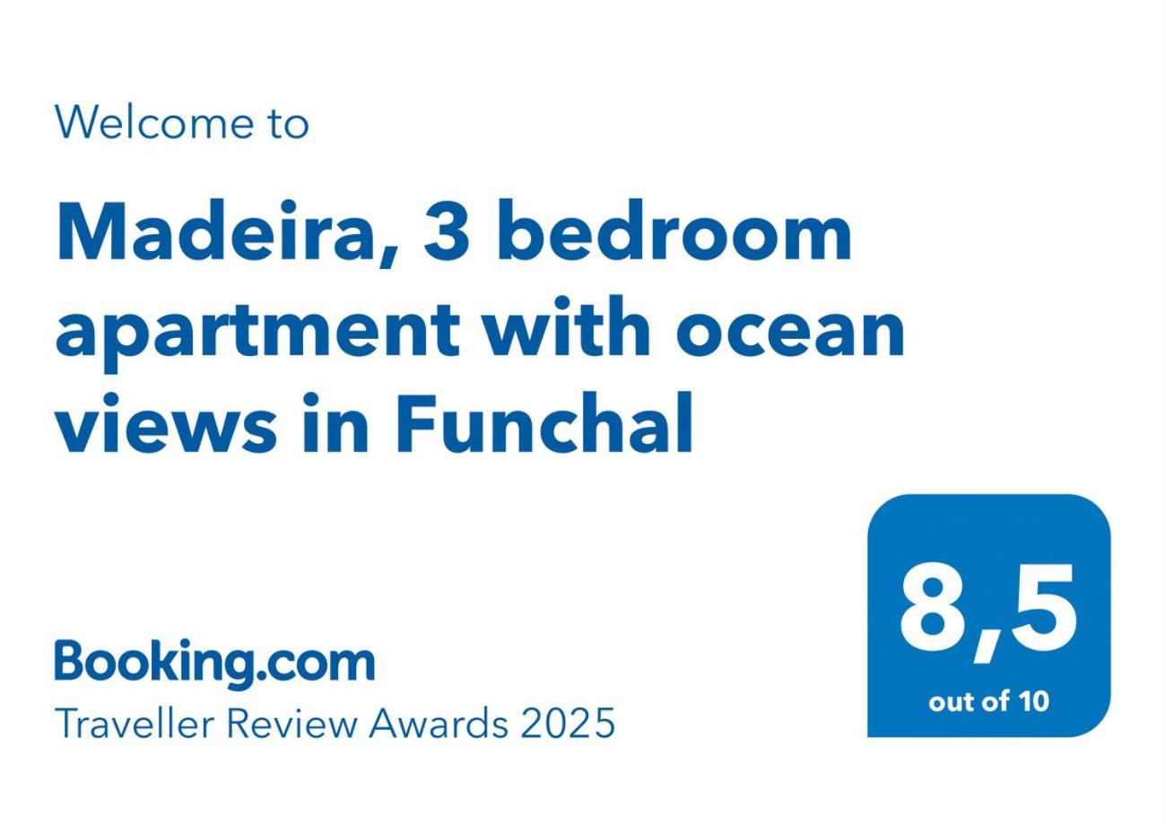 Madeira, 3 Bedroom Apartment With Ocean Views In Funchal 외부 사진